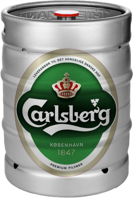 Carlsberg Pilsner - 25 l. fustage. 4,6%