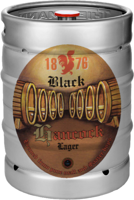 Hancock Black Lager - 15 l. fustage, 5,0%